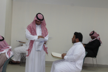د.الخضيري يتفقد سير الاختبارات في كليات جامعة الأمير سطام بن عبدالعزيز