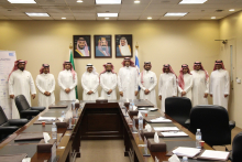 زيارة فريق من مركز تطوير التعليم الجامعي لمقر عمادة تطوير المهارات بجامعة الملك سعود